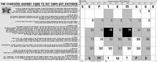sept--diy yarn art pattern